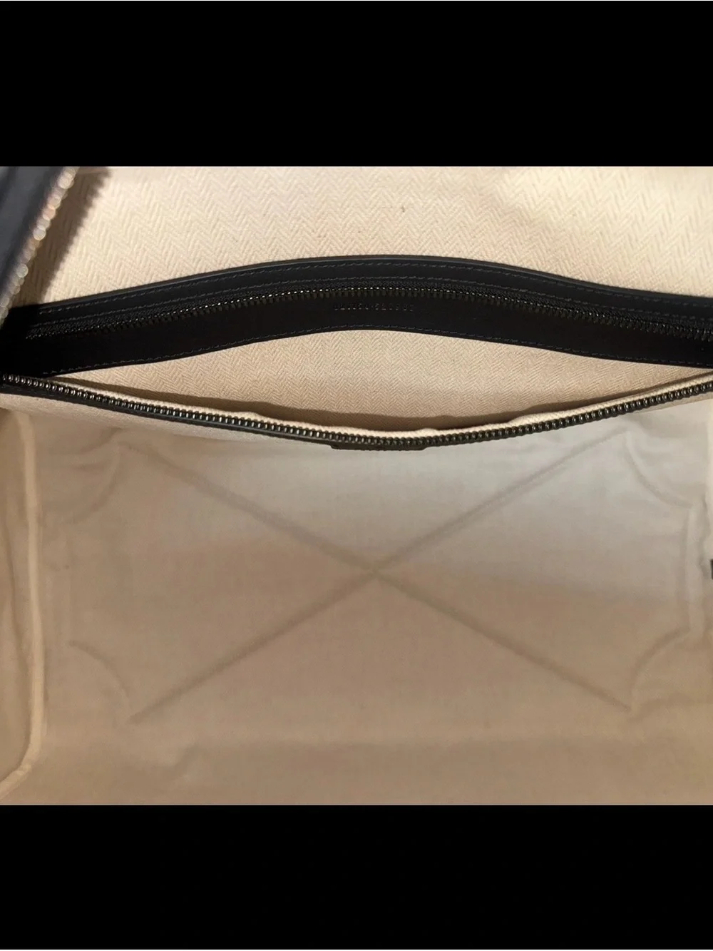 Gucci Black & Gray GG Supreme Duffel Bag